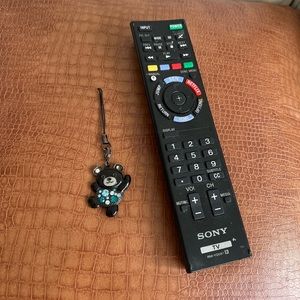 Furla teddy bear charm with swalovski